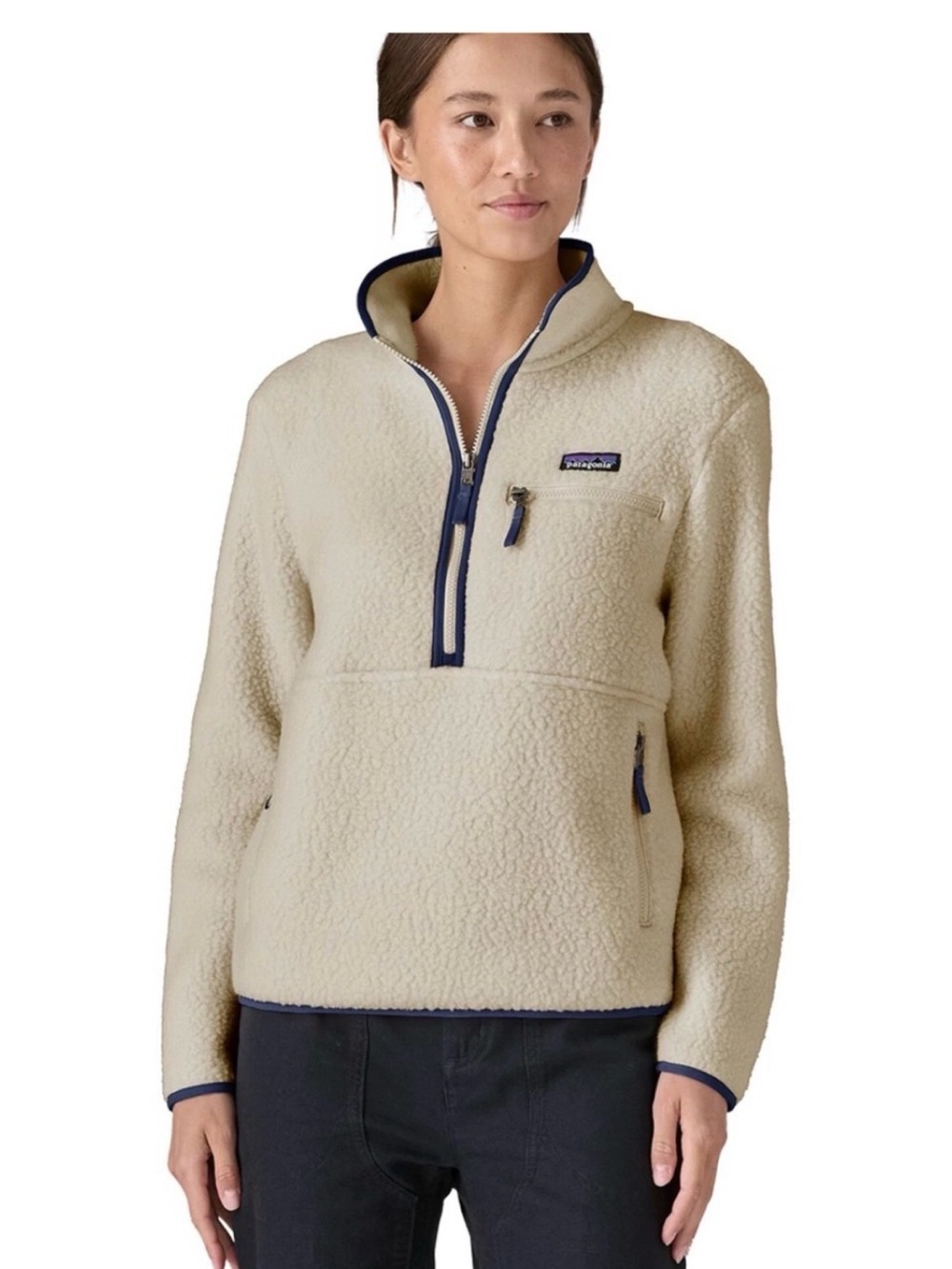 Patagonia Women’s Retro Pile Marsupial Pullover - Picture 2 of 8
